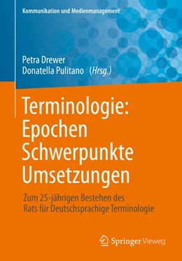 Abbildung von Drewer / Pulitano | Terminologie : Epochen - Schwerpunkte - Umsetzungen | 1. Auflage | 2019 | beck-shop.de