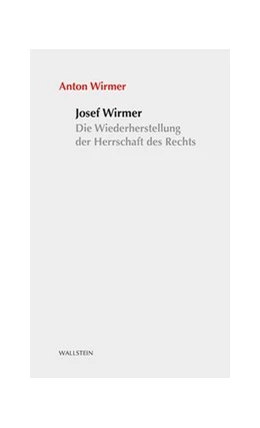 Abbildung von Wirmer | Josef Wirmer | 1. Auflage | 2020 | beck-shop.de