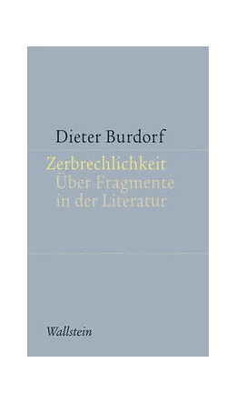 Abbildung von Burdorf | Zerbrechlichkeit | 1. Auflage | 2020 | beck-shop.de