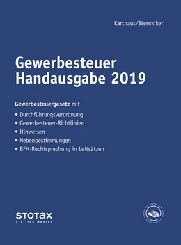 Abbildung von Karthaus / Sternkiker | Gewerbesteuer Handausgabe 2019 | 1. Auflage | 2020 | beck-shop.de