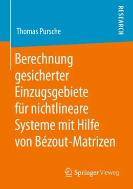 Abbildung von Pursche | Berechnung gesicherter Einzugsgebiete für nichtlineare Systeme mit Hilfe von Bézout-Matrizen | 1. Auflage | 2019 | beck-shop.de