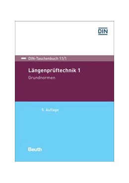 Abbildung von Längenprüftechnik 1 | 5. Auflage | 2020 | beck-shop.de
