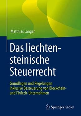 Abbildung von Langer | Das liechtensteinische Steuerrecht | 1. Auflage | 2019 | beck-shop.de