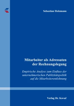 Abbildung von Holzmann | Mitarbeiter als Adressaten der Rechnungslegung | 1. Auflage | 2020 | 169 | beck-shop.de