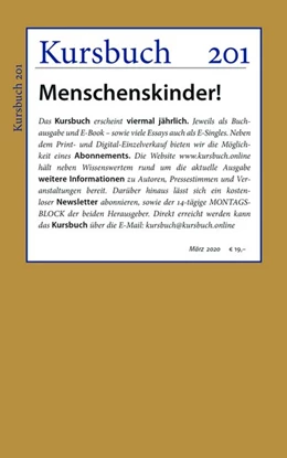 Abbildung von Nassehi / Felixberger | Kursbuch 201 | 1. Auflage | 2020 | beck-shop.de