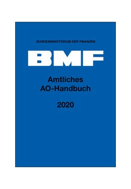 Abbildung von Amtliches AO-Handbuch 2020 | 1. Auflage | 2020 | beck-shop.de