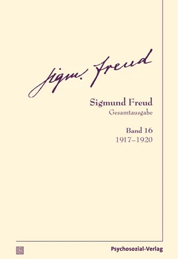 Abbildung von Freud / Tögel | Gesamtausgabe (SFG), Band 16 | 1. Auflage | 2020 | beck-shop.de