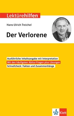 Abbildung von Lektürehilfen Hans-Ulrich Treichel, Der Verlorene | 1. Auflage | 2020 | beck-shop.de