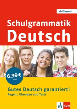 Abbildung von Schulgrammatik Deutsch ab Klasse 5. Regeln, Übungen und Tests | 1. Auflage | 2020 | beck-shop.de
