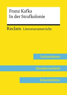 Abbildung von Abraham | Franz Kafka: In der Strafkolonie (Lehrerband) | 1. Auflage | 2020 | beck-shop.de