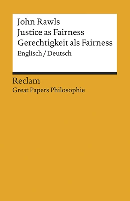 Abbildung von Rawls | Justice as Fairness / Gerechtigkeit als Fairness | 1. Auflage | 2020 | beck-shop.de