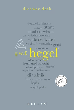 Abbildung von Dath | Hegel. 100 Seiten | 1. Auflage | 2020 | beck-shop.de