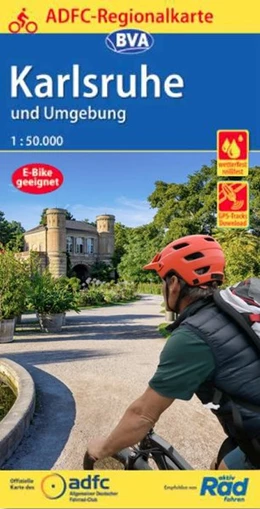 Abbildung von ADFC-Regionalkarte Karlsruhe und Umgebung,1:50.000, reiß- und wetterfest, GPS-Tracks Download | 4. Auflage | 2020 | beck-shop.de