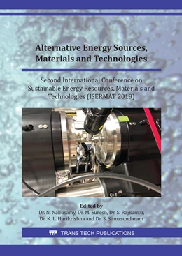 Abbildung von Nallusamy / Suresh | Alternative Energy Sources, Materials and Technologies | 1. Auflage | 2020 | Volume 979 | beck-shop.de