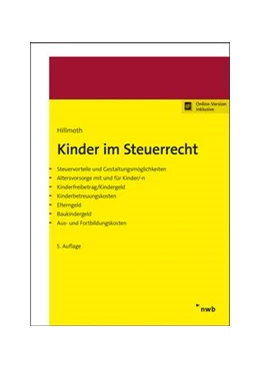 Abbildung von Hillmoth | Kinder im Steuerrecht (Online Version) | 5. Auflage | 2019 | beck-shop.de
