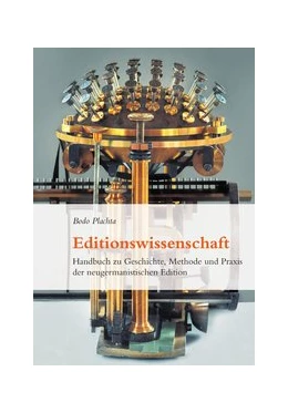 Abbildung von Plachta | Editionswissenschaft | 1. Auflage | 2020 | beck-shop.de