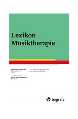 Abbildung von Decker-Voigt / Weymann | Lexikon Musiktherapie | 3. Auflage | 2020 | beck-shop.de
