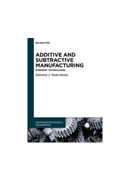 Abbildung von Davim | Additive and Subtractive Manufacturing | 1. Auflage | 2020 | beck-shop.de