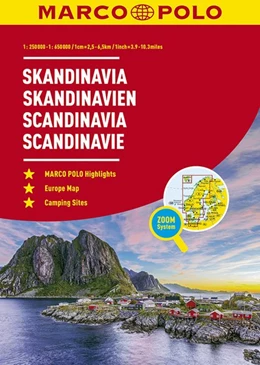 Abbildung von MARCO POLO Reiseatlas Skandinavien 1:250 000 / 1:650 000 mit Europa 1:4 500 000 | 1. Auflage | 2020 | beck-shop.de