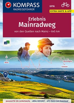 Abbildung von KOMPASS-Karten GmbH | KOMPASS RadReiseFührer Mainradweg | 1. Auflage | 2021 | beck-shop.de