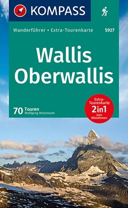 Abbildung von Heitzmann | KOMPASS Wanderführer Wallis, Oberwallis | 1. Auflage | 2020 | beck-shop.de