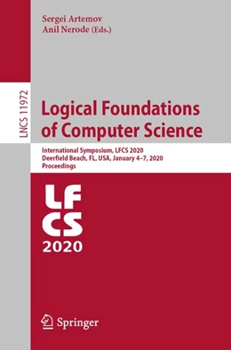 Abbildung von Artemov / Nerode | Logical Foundations of Computer Science | 1. Auflage | 2019 | beck-shop.de