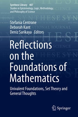 Abbildung von Centrone / Kant | Reflections on the Foundations of Mathematics | 1. Auflage | 2019 | beck-shop.de