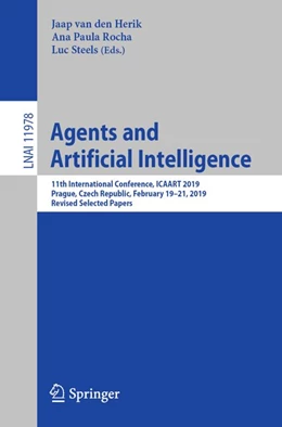 Abbildung von Herik / Rocha | Agents and Artificial Intelligence | 1. Auflage | 2019 | beck-shop.de