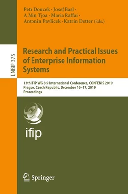 Abbildung von Doucek / Basl | Research and Practical Issues of Enterprise Information Systems | 1. Auflage | 2019 | beck-shop.de
