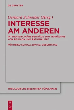 Abbildung von Schreiber | Interesse am Anderen | 1. Auflage | 2019 | beck-shop.de