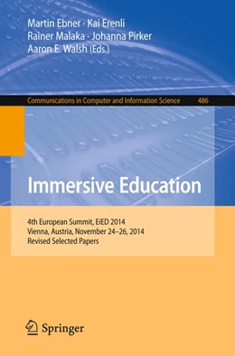 Abbildung von Ebner / Erenli | Immersive Education | 1. Auflage | 2015 | beck-shop.de