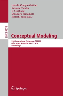 Abbildung von Comyn-Wattiau / Tanaka | Conceptual Modeling | 1. Auflage | 2016 | beck-shop.de