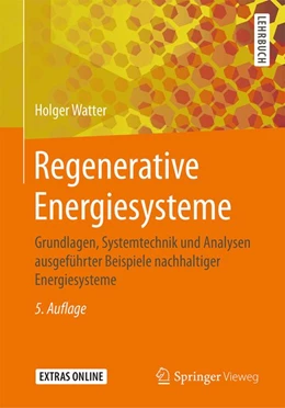 Abbildung von Watter | Regenerative Energiesysteme | 5. Auflage | 2018 | beck-shop.de