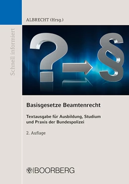 Abbildung von Albrecht | Basisgesetze Beamtenrecht | 2. Auflage | 2020 | beck-shop.de