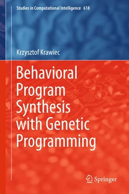 Abbildung von Krawiec | Behavioral Program Synthesis with Genetic Programming | 1. Auflage | 2015 | beck-shop.de