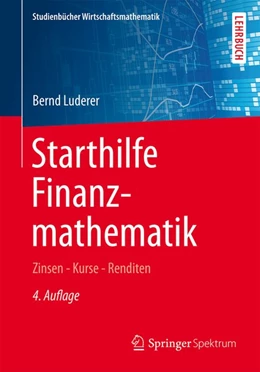Abbildung von Luderer | Starthilfe Finanzmathematik | 4. Auflage | 2015 | beck-shop.de