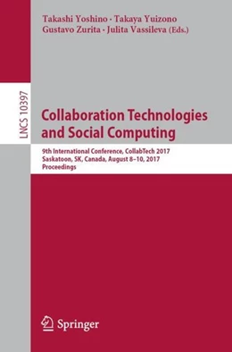 Abbildung von Yoshino / Yuizono | Collaboration Technologies and Social Computing | 1. Auflage | 2017 | beck-shop.de