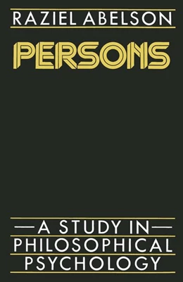 Abbildung von Na | Persons: A Study in Philosophical Psychology | 1. Auflage | 2015 | beck-shop.de