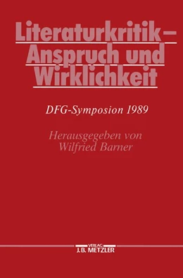 Abbildung von Barner | Literaturkritik - Anspruch und Wirklichkeit | 1. Auflage | 2016 | beck-shop.de