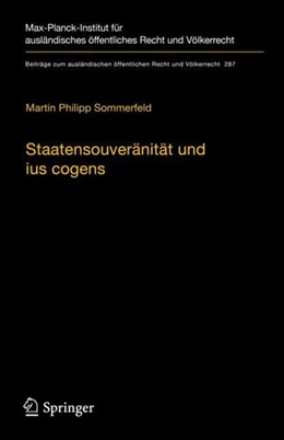 Abbildung von Sommerfeld | Staatensouveränität und ius cogens | 1. Auflage | 2019 | beck-shop.de