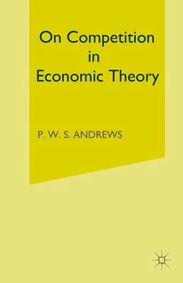 Abbildung von Na | On Competition in Economic Theory | 1. Auflage | 2015 | beck-shop.de