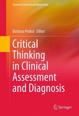 Abbildung von Probst | Critical Thinking in Clinical Assessment and Diagnosis | 1. Auflage | 2015 | beck-shop.de