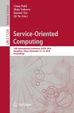 Abbildung von Pahl / Vukovic | Service-Oriented Computing | 1. Auflage | 2018 | beck-shop.de