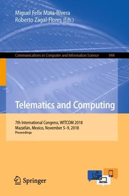 Abbildung von Mata-Rivera / Zagal-Flores | Telematics and Computing | 1. Auflage | 2018 | beck-shop.de