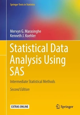 Abbildung von Marasinghe / Koehler | Statistical Data Analysis Using SAS | 2. Auflage | 2018 | beck-shop.de