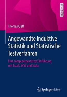 Abbildung von Cleff | Angewandte Induktive Statistik und Statistische Testverfahren | 1. Auflage | 2018 | beck-shop.de