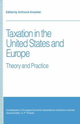 Abbildung von Knoester | Taxation in the United States and Europe | 1. Auflage | 2016 | beck-shop.de