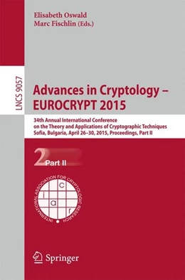 Abbildung von Oswald / Fischlin | Advances in Cryptology - EUROCRYPT 2015 | 1. Auflage | 2015 | beck-shop.de