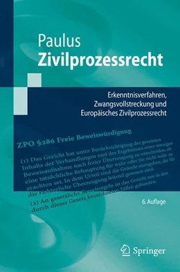 Abbildung von Paulus | Zivilprozessrecht | 6. Auflage | 2016 | beck-shop.de