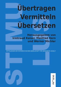 Abbildung von Kaiser / Kern | Übertragen - Vermitteln - Übersetzen | 1. Auflage | 2021 | beck-shop.de